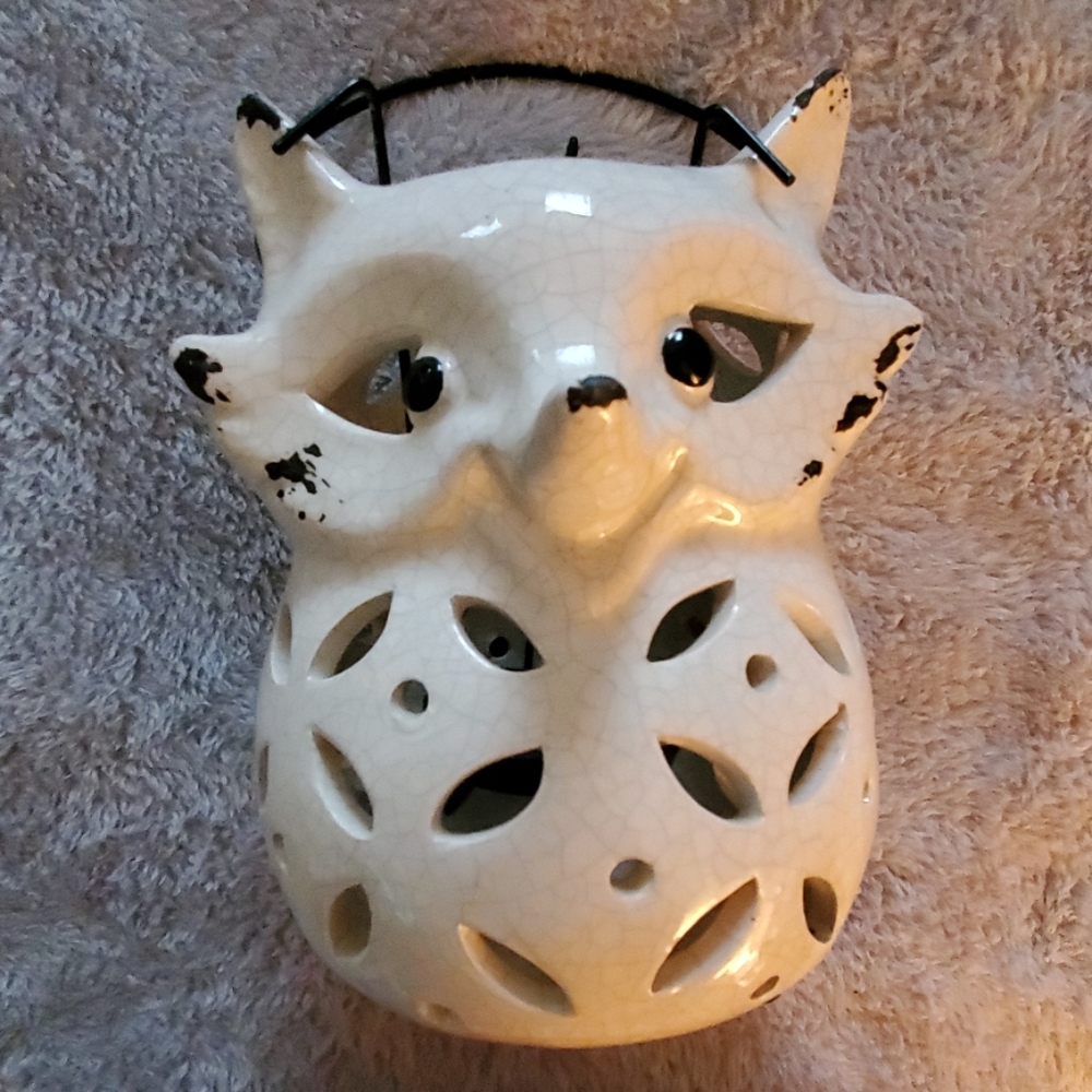 Cute fox candle holder